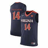 Virginia Cavaliers 14 Buzzy Wilkinson Navy College Basketball Jersey Dzhi,baseball caps,new era cap wholesale,wholesale hats